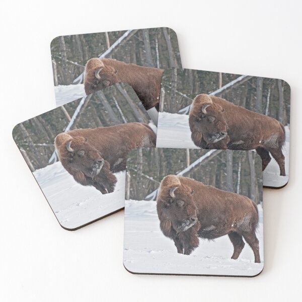 Item preview, Bison In Snow designed and sold by Michael Cummings.