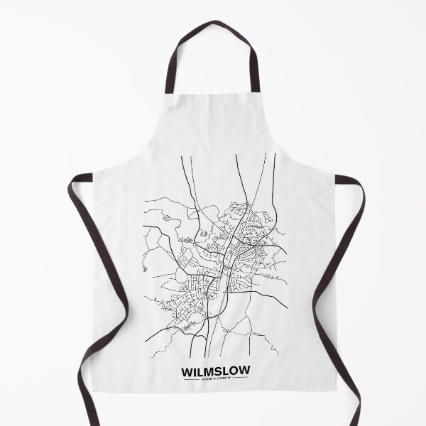 Item preview, WILMSLOW | MAP & COORDINATES designed and sold by axelle1410.