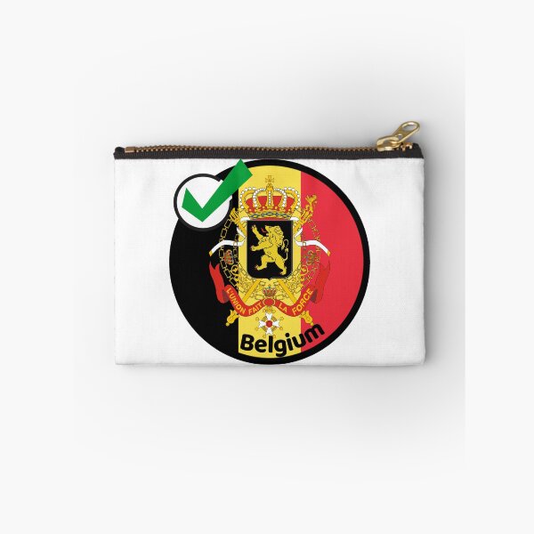 Item preview, Belgium Flag with Shield  designed and sold by WhereIsTravis.