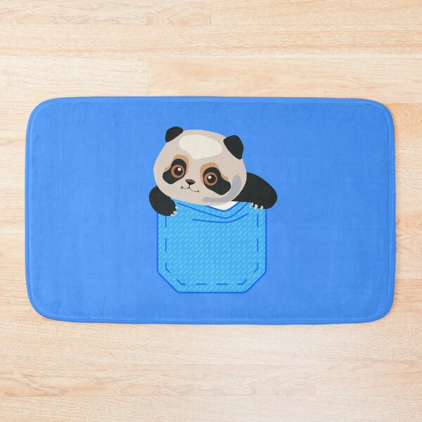 Item preview, Funny cute baby panda in a pocket designed and sold by Marharyta Ushakova.