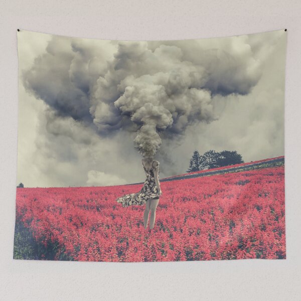 Item preview, Busy Mind // surreal creative digital collage artwork designed and sold by Dorota Nowacka.