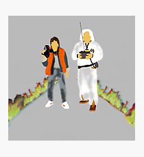 Back to the Future Photographic Print