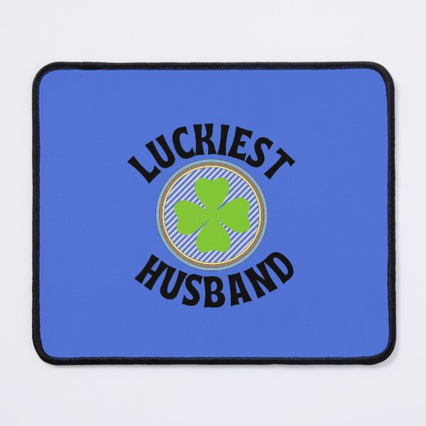 Item preview, Luckiest Husband a Gift Idea for a Husband designed and sold by NelleD.