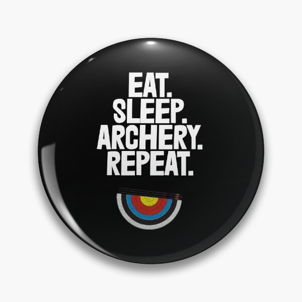 Item preview, Eat Sleep Archery Repeat designed and sold by Bendthetrend.
