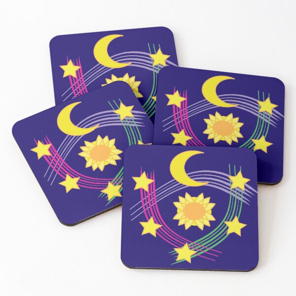 Item preview, Celestial Design, moon, stars, sun designed and sold by Sandra O'Toole.