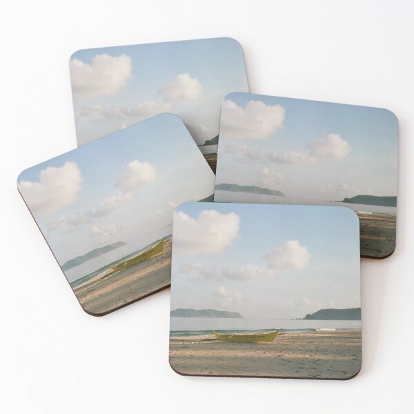 Item preview, Boat by the seashore designed and sold by Analog Things.