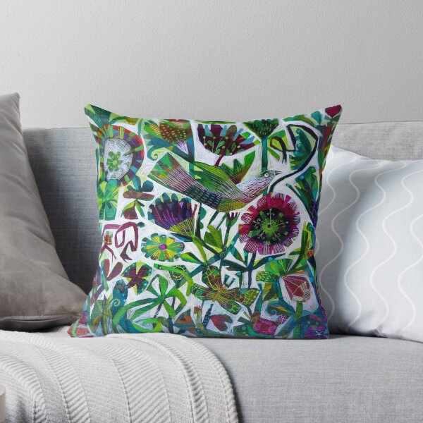 Bright 2024 floral pillows