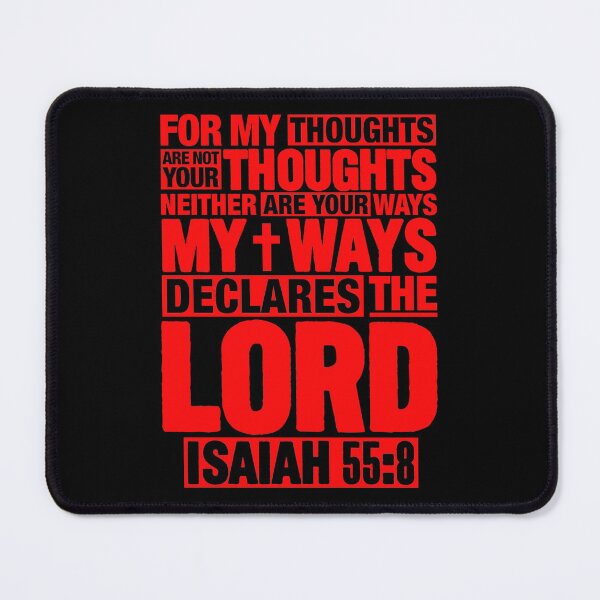 Item preview, Isaiah 55:8 designed and sold by plushism.