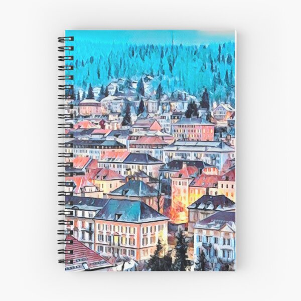 Item preview, La Chaux-de-Fonds Skyline designed and sold by Sofia-Draws.