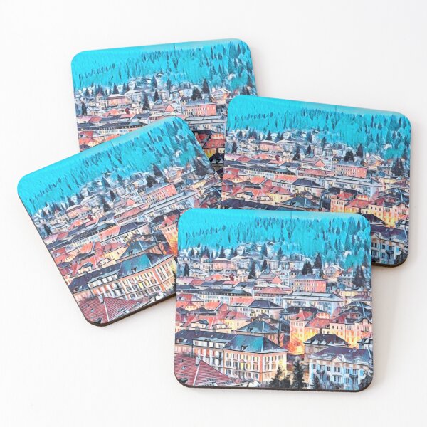 Item preview, La Chaux-de-Fonds Skyline designed and sold by Sofia-Draws.