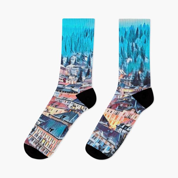 Item preview, La Chaux-de-Fonds Skyline designed and sold by Sofia-Draws.