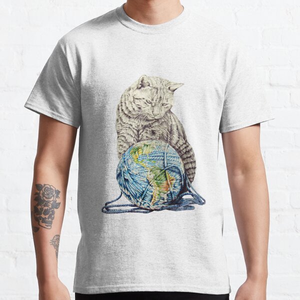 Our feline deity shows restraint Classic T-Shirt