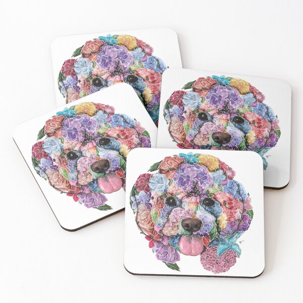 Aperçu de l'œuvre Bichon Frise, Bichon Frise Lover Gift, Bichon Frise Floral, Fleur Bichon Frise, Floral Bichon Frise, Art Bichon Frise, Bichon Frise Propriétaire, Bichon Frise féminin créée et vendue par Beaniebow.