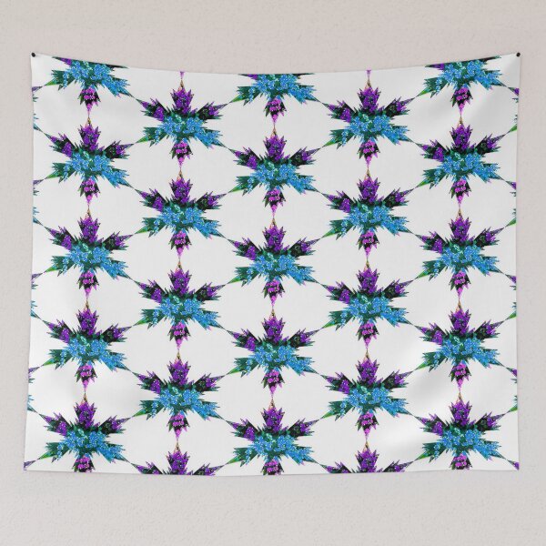 Item preview, Snowflakes Star purple-Pink-blue flowers   by Iritof designed and sold by iritof.