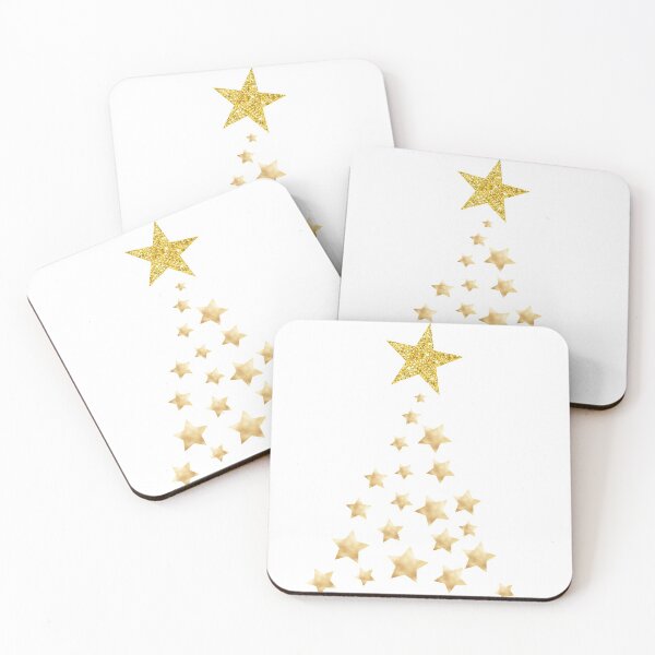 Item preview, gold star tree designed and sold by bohemedesign.