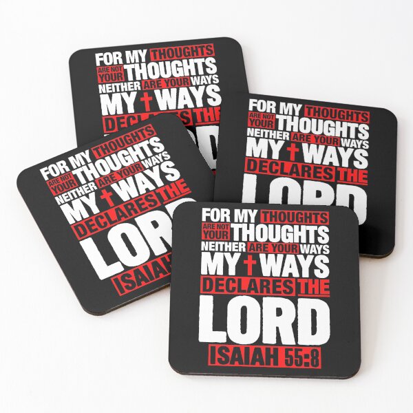 Item preview, Isaiah 55:8 designed and sold by plushism.