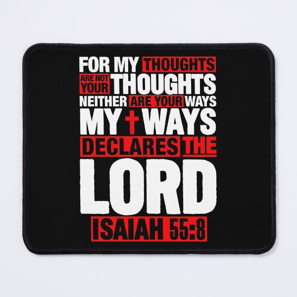 Item preview, Isaiah 55:8 designed and sold by plushism.