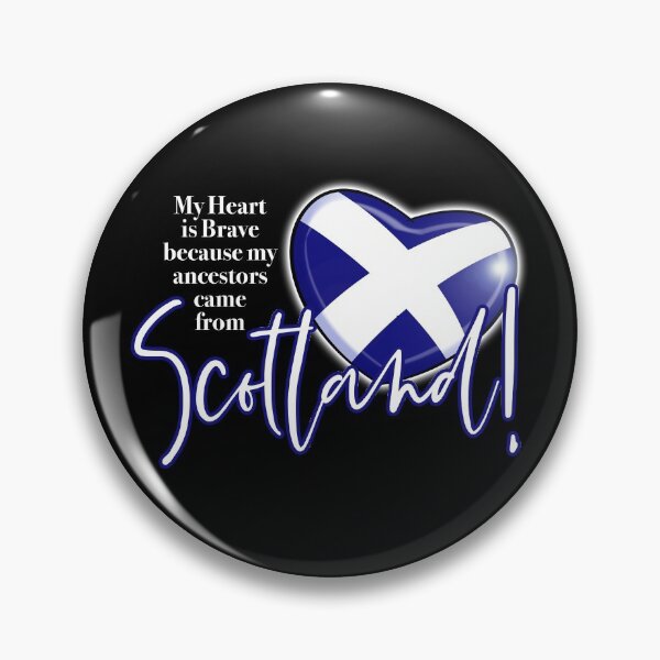 Item preview, My heart is brave, my ancestors are Scottish! designed and sold by jimbairn.