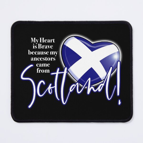 Item preview, My heart is brave, my ancestors are Scottish! designed and sold by jimbairn.