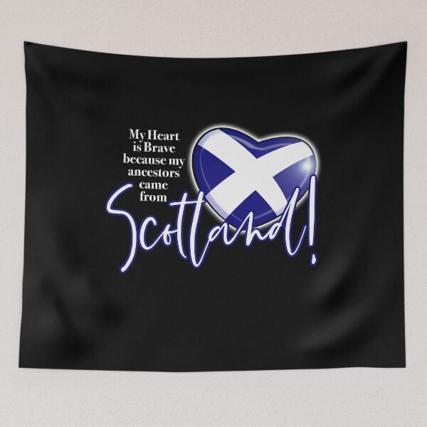 Item preview, My heart is brave, my ancestors are Scottish! designed and sold by jimbairn.