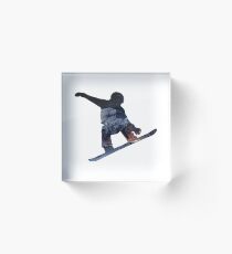 Snowboard Acrylic Block