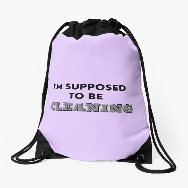 Item preview, I'm Supposed to Be Cleaning Funny Cleaning Sarcastic Gift designed and sold by SavvyCleaner.