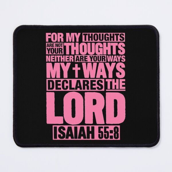 Item preview, Isaiah 55:8 designed and sold by plushism.
