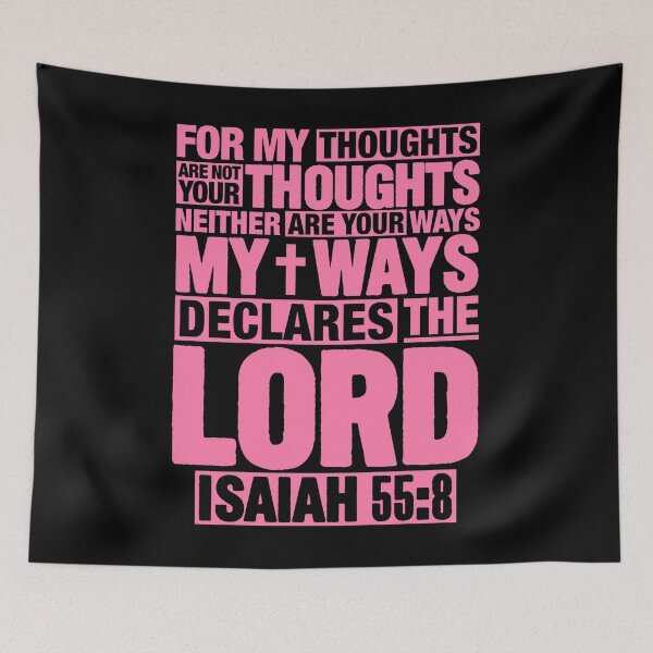 Item preview, Isaiah 55:8 designed and sold by plushism.