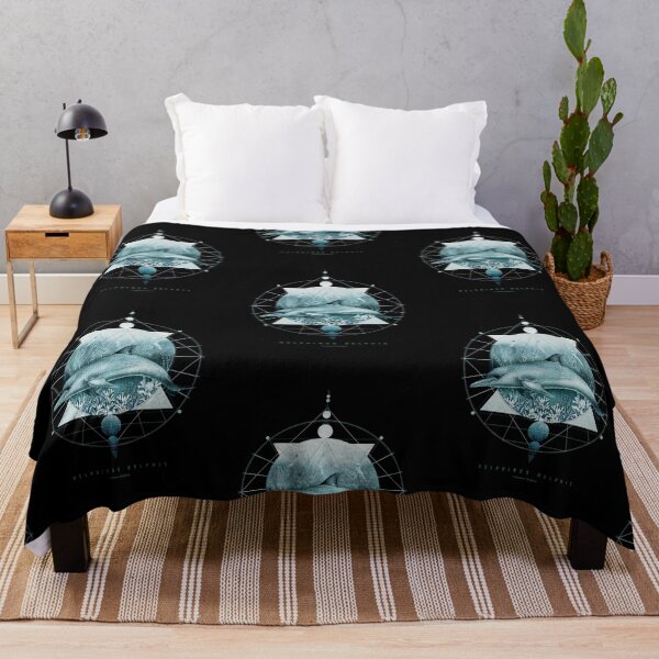 Item preview, Dolphin and Geometry designed and sold by 1024bytesdesign.