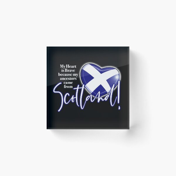 Item preview, My heart is brave, my ancestors are Scottish! designed and sold by jimbairn.