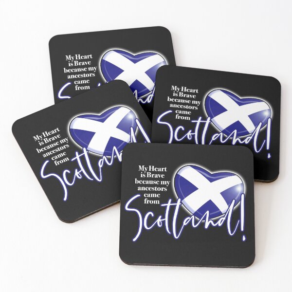 Item preview, My heart is brave, my ancestors are Scottish! designed and sold by jimbairn.