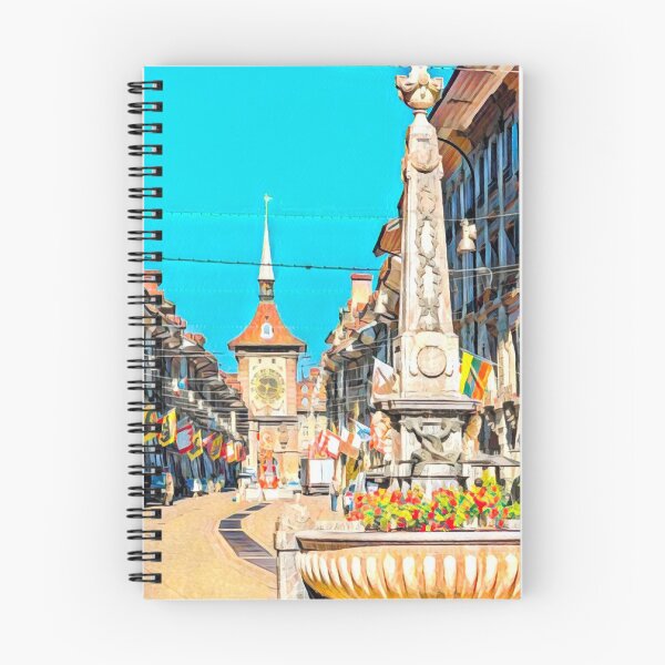 Item preview, Streets of Bern designed and sold by Sofia-Draws.