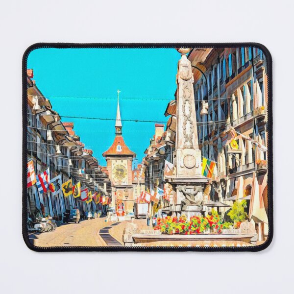 Item preview, Streets of Bern designed and sold by Sofia-Draws.