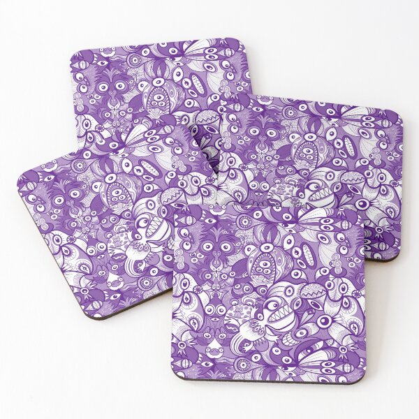 Item preview, Exploring the boundaries of life, weird critters in doodle art style designed and sold by Zoo-co.