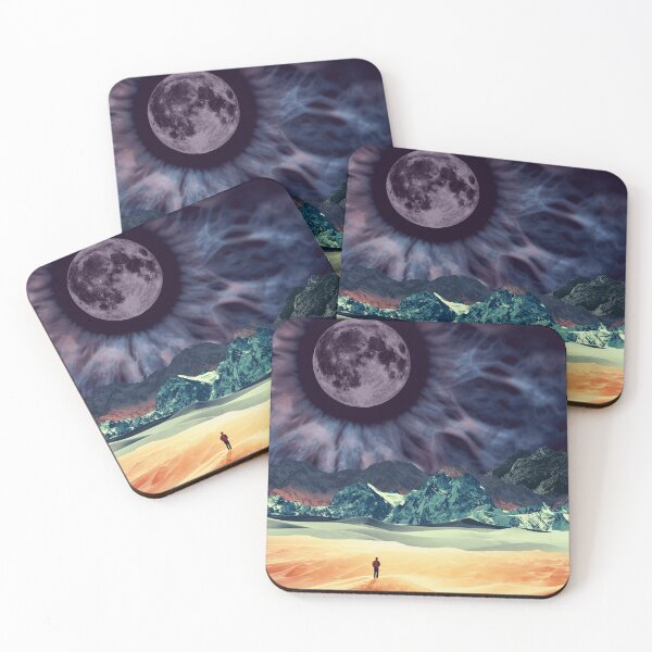 Item preview, Conversation with Universe // landscape, surreal digital collage  designed and sold by Dorota Nowacka.
