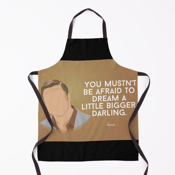 Item preview, You Mustn't Be Afraid To Dream A Little Bigger Darling - Minimalist TV & Movie design - Film & TV Art - Sci Fi Quote designed and sold by PopCultArcade.