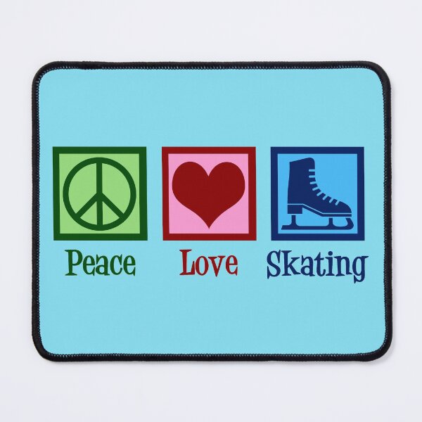 Item preview, Peace Love Ice Skating designed and sold by Epic Love Designs.