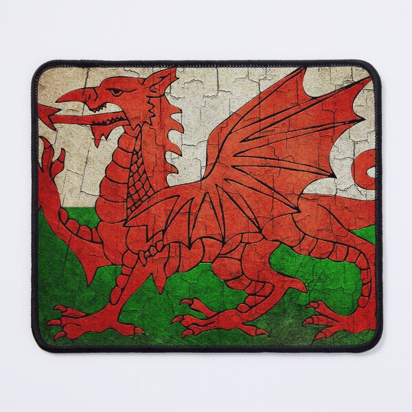 Item preview, Cracked Wales flag designed and sold by steveball.
