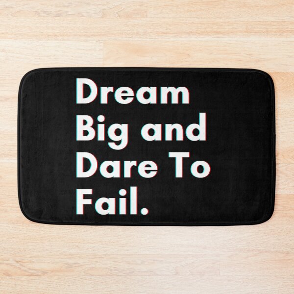Item preview, Dream Big and Dare To Fail. designed and sold by PostiveText.