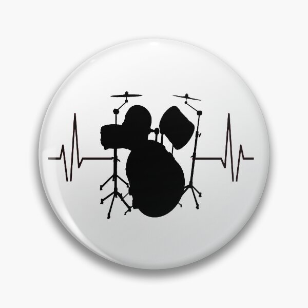 Item preview, Drum set with heartbeat designed and sold by LindaLG.