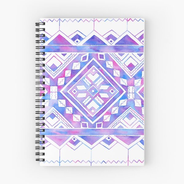 Item preview, Geometric watercolor ornament   designed and sold by runlenarun.