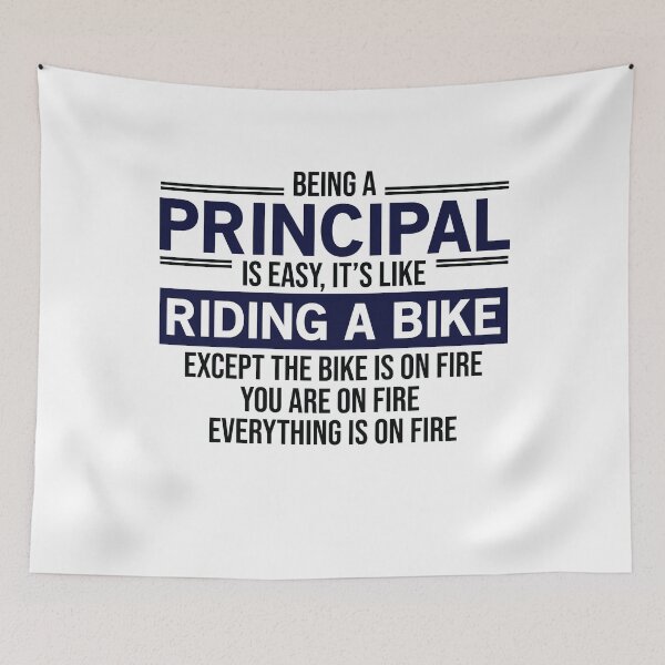 Item preview, Being A Principal Is Easy designed and sold by woodesigner.