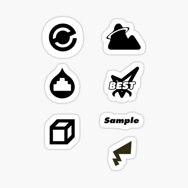 E-Series Set Symbols Sticker