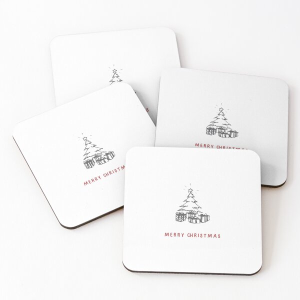 Item preview, Minimal Christmas Tree & Gifts designed and sold by Anzarr.
