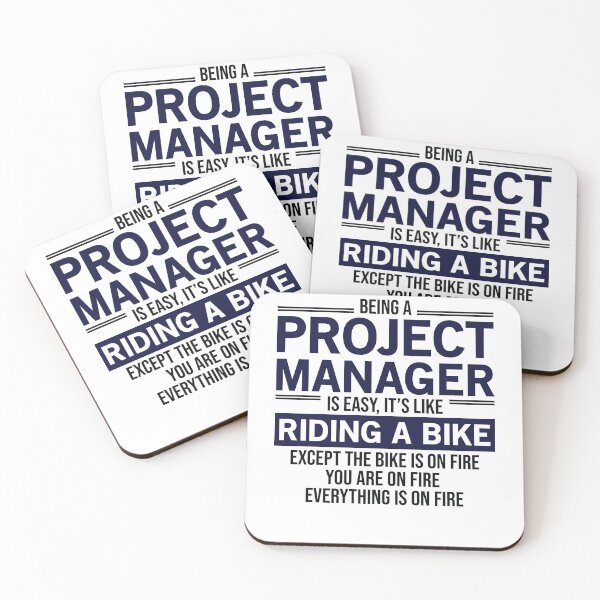 Item preview, Being A Project Manager Is Easy designed and sold by woodesigner.