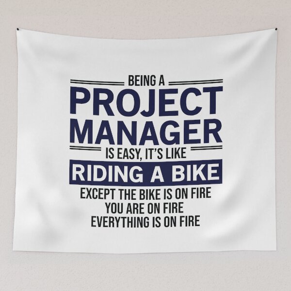 Item preview, Being A Project Manager Is Easy designed and sold by woodesigner.