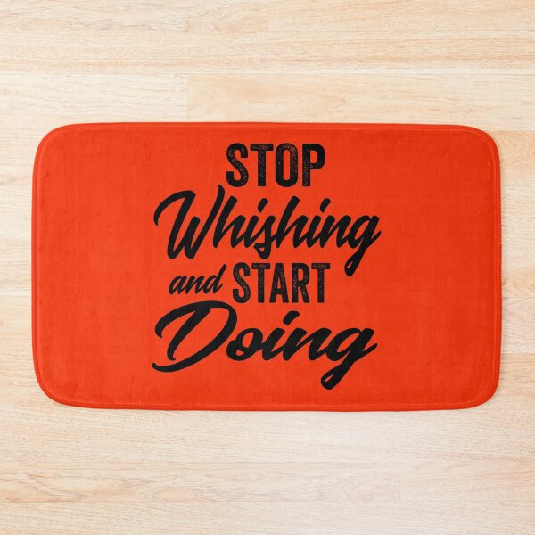 Item preview, Stop whishing and start doing-inspirational. designed and sold by DesignedBySnip.