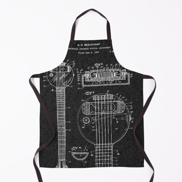 Item preview, Electric Guitar Patent 1937 designed and sold by PatentArt.