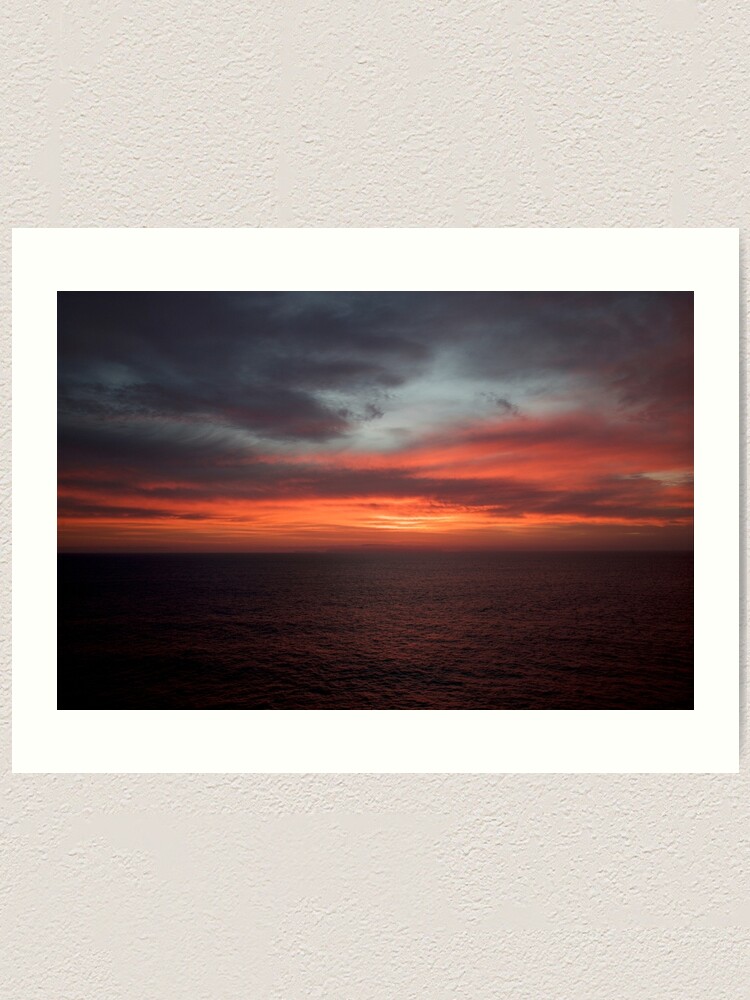 Alternate view of Sunrise Madeira Art Print