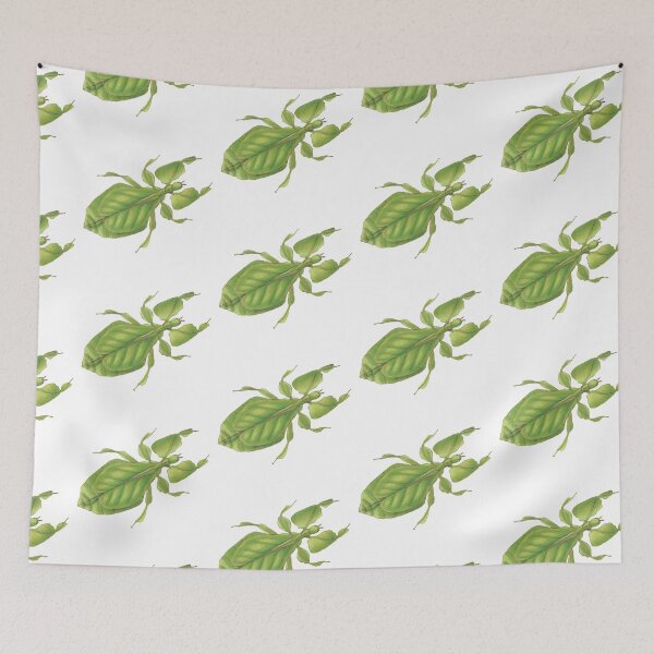 Item preview, Vintage Scientific Illustration of a Leaf Insect designed and sold by bookishneighbor.